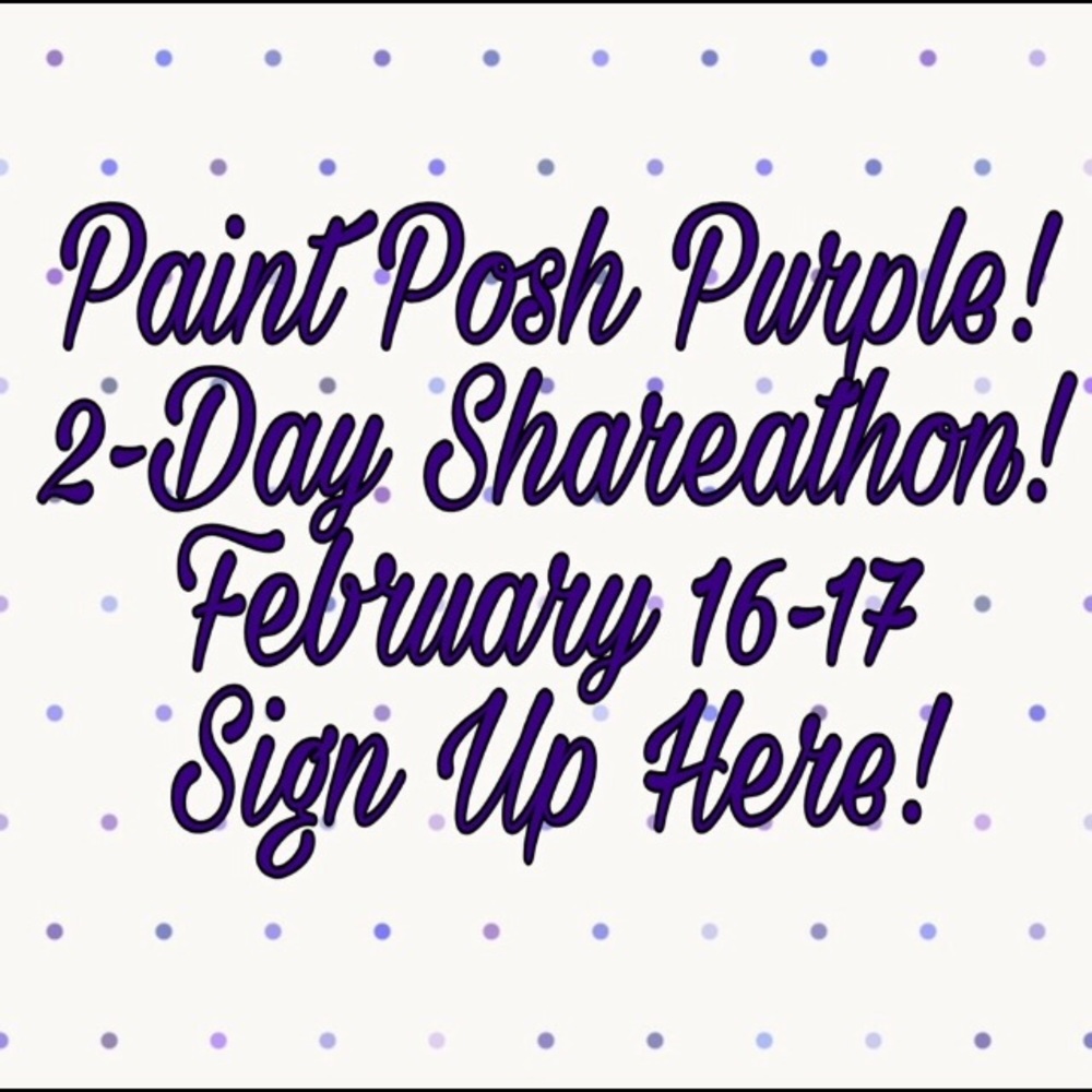 💜PARTICIPANT💜 Paint Posh Purple!! 🎉🎊💜